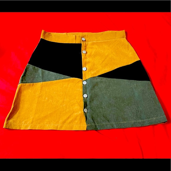 A line skirt_SHEIN